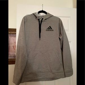 Adidas men’s gray hoodie